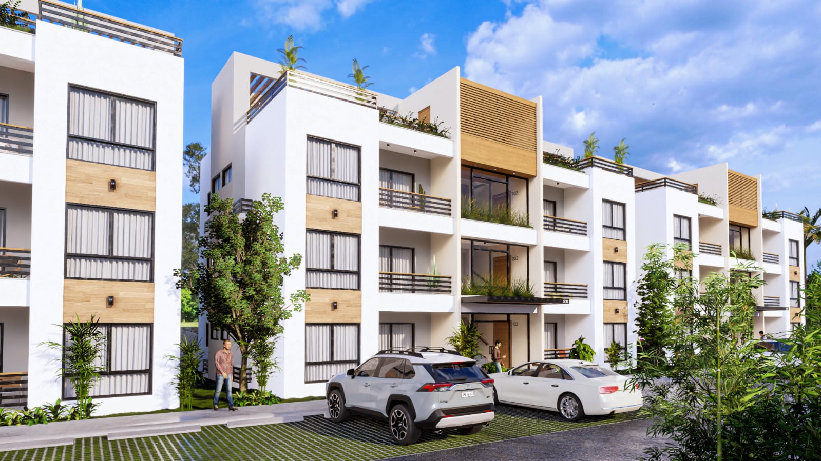 Balcones de Brisas - Construcción